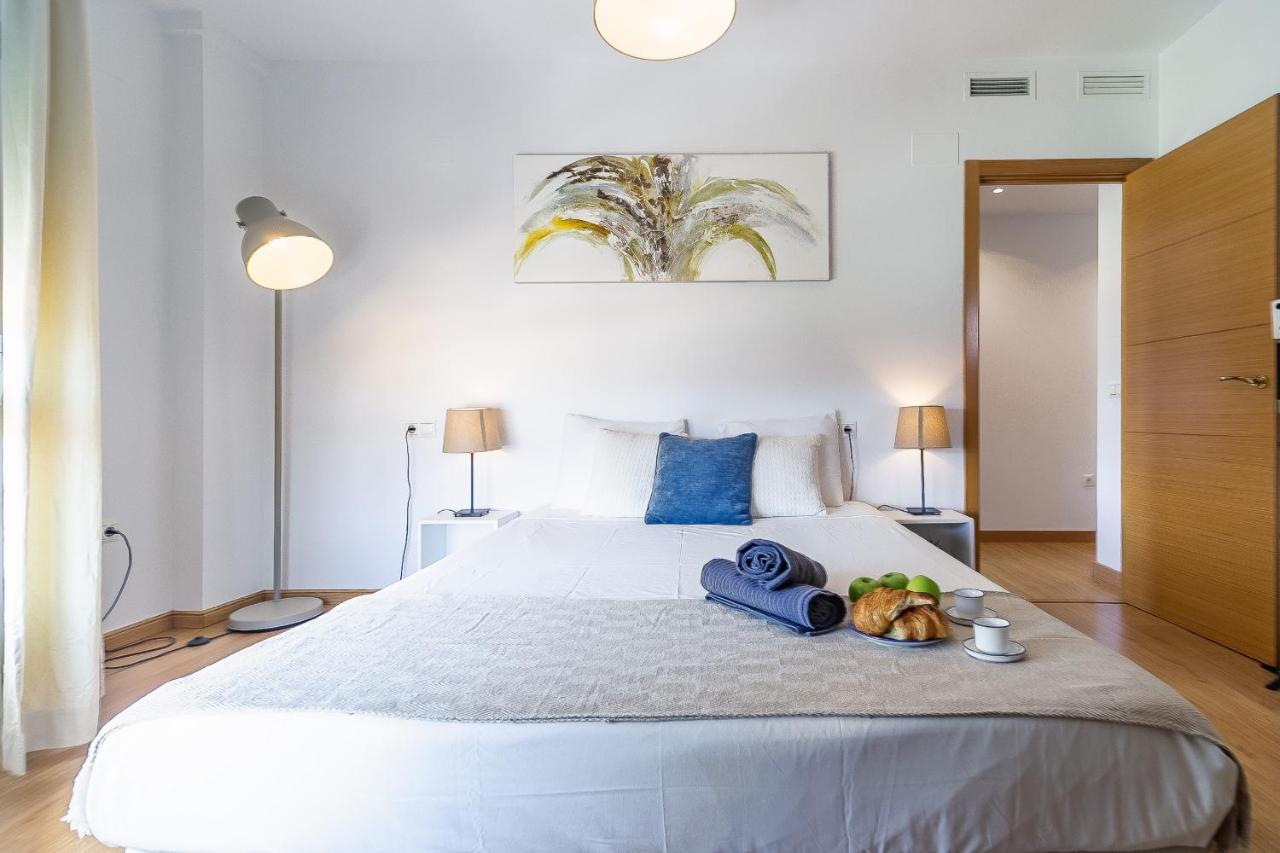 Modern Beach Apartment Valparaiso With Parking 马拉加 外观 照片