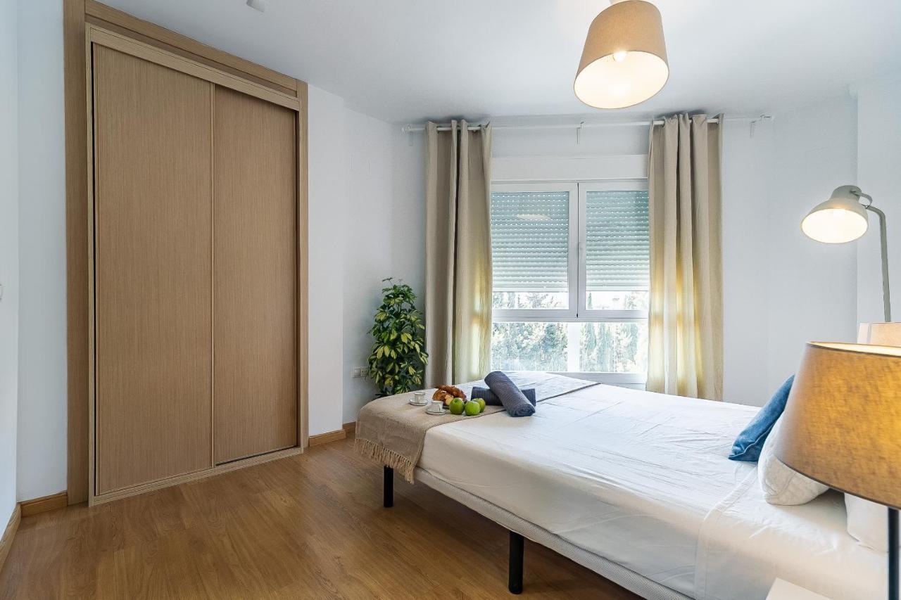 Modern Beach Apartment Valparaiso With Parking 马拉加 外观 照片