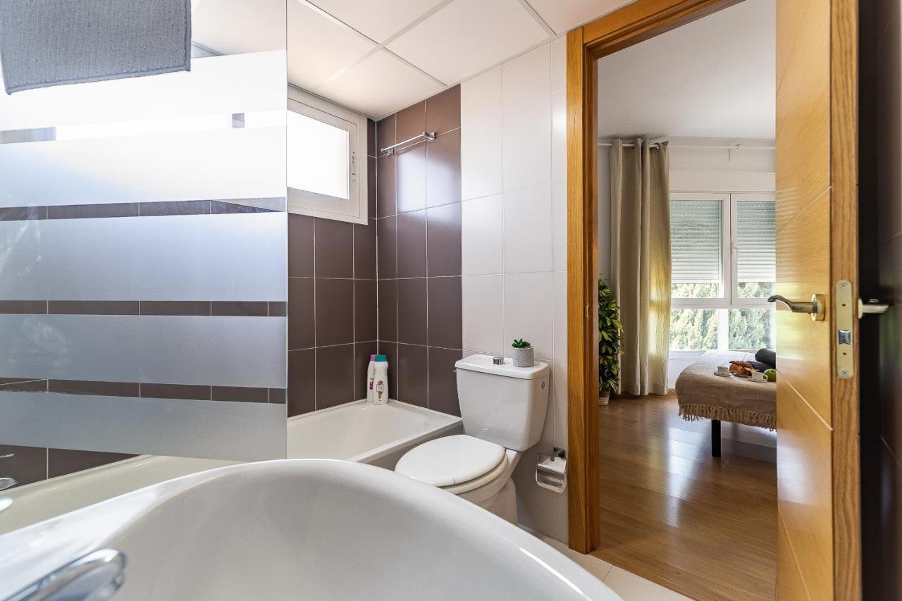 Modern Beach Apartment Valparaiso With Parking 马拉加 外观 照片